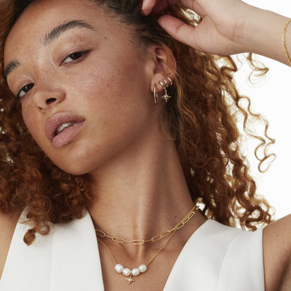 Huggie Earrings Gold